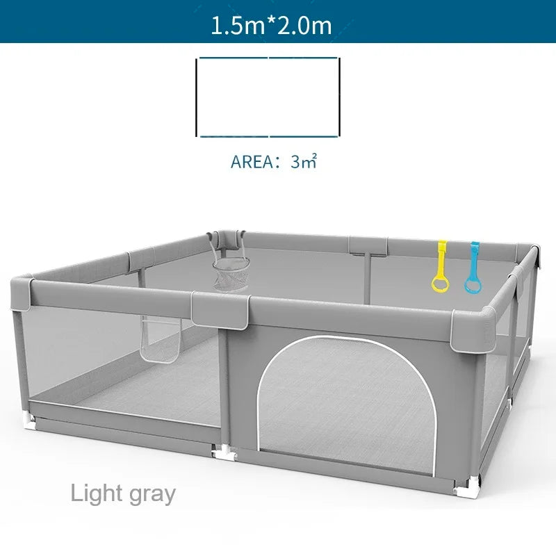 IMBABY Baby Playpen Corralito Playground With Safety Barrier Fence