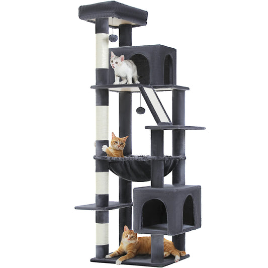 PAWZ Road Cat Tree with Condos, Beds and Scratching Posts