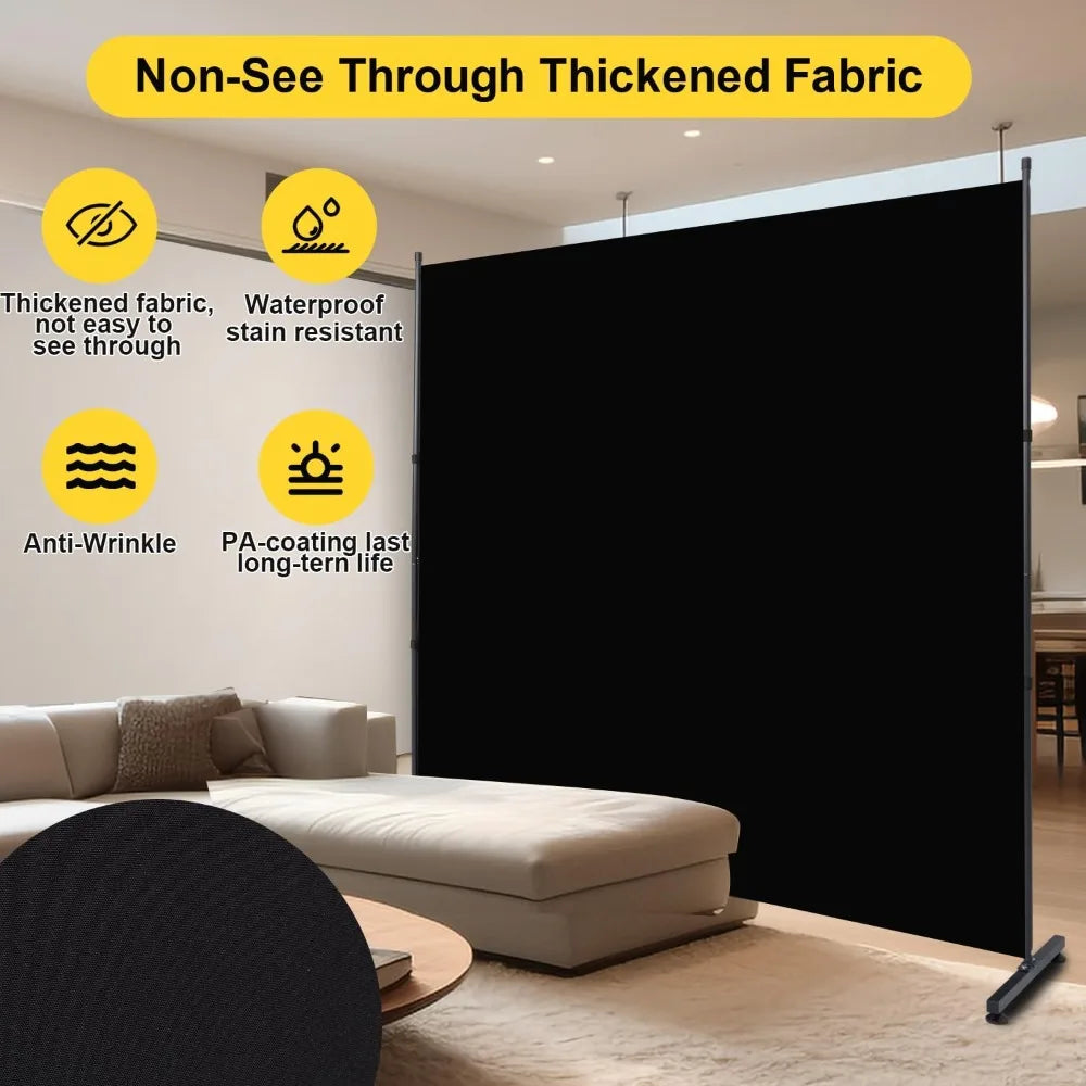 Privacy Room Divider Screen Portable Partition For Home Office