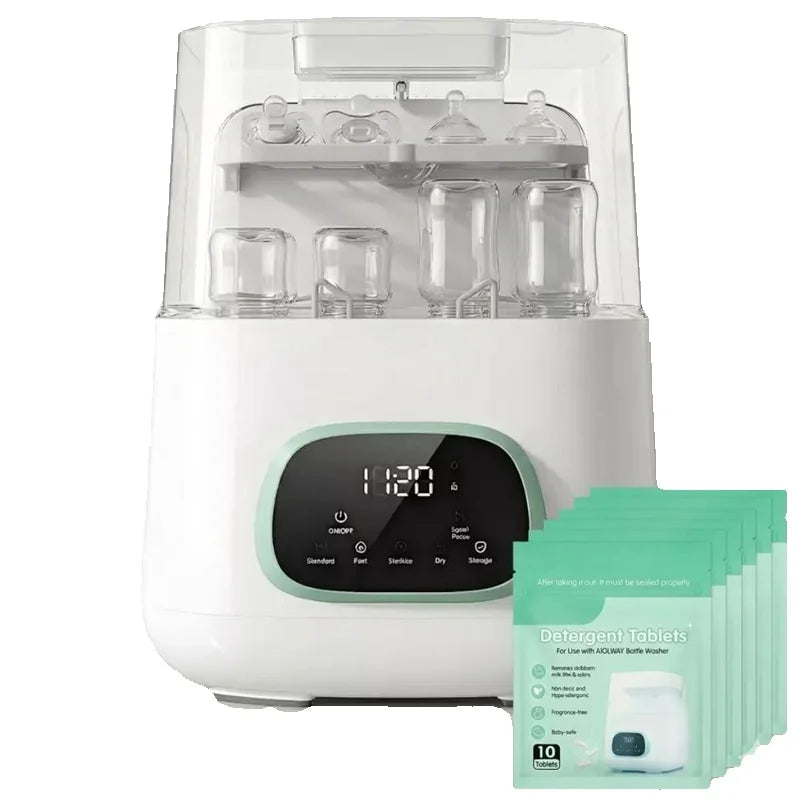 Kmaier 4-in-1 Automatic Baby Bottle Washer Sterilizer