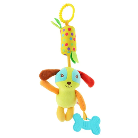 Spiral Stroller Toys Newborn Plush Hanging Baby Soft Rattle Sensory Toys Crib Mobile Bassinet for Babies Boys Girls Ideal Gifts