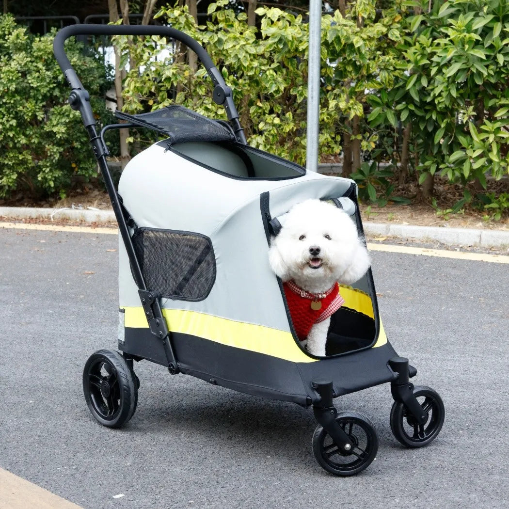 Bingopaw Portable Dual Entry All Terrain Pet Stroller