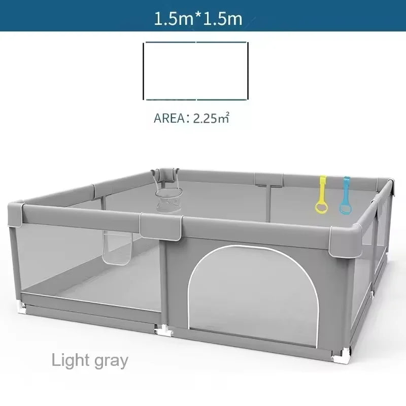 IMBABY Baby Playpen Corralito Playground With Safety Barrier Fence