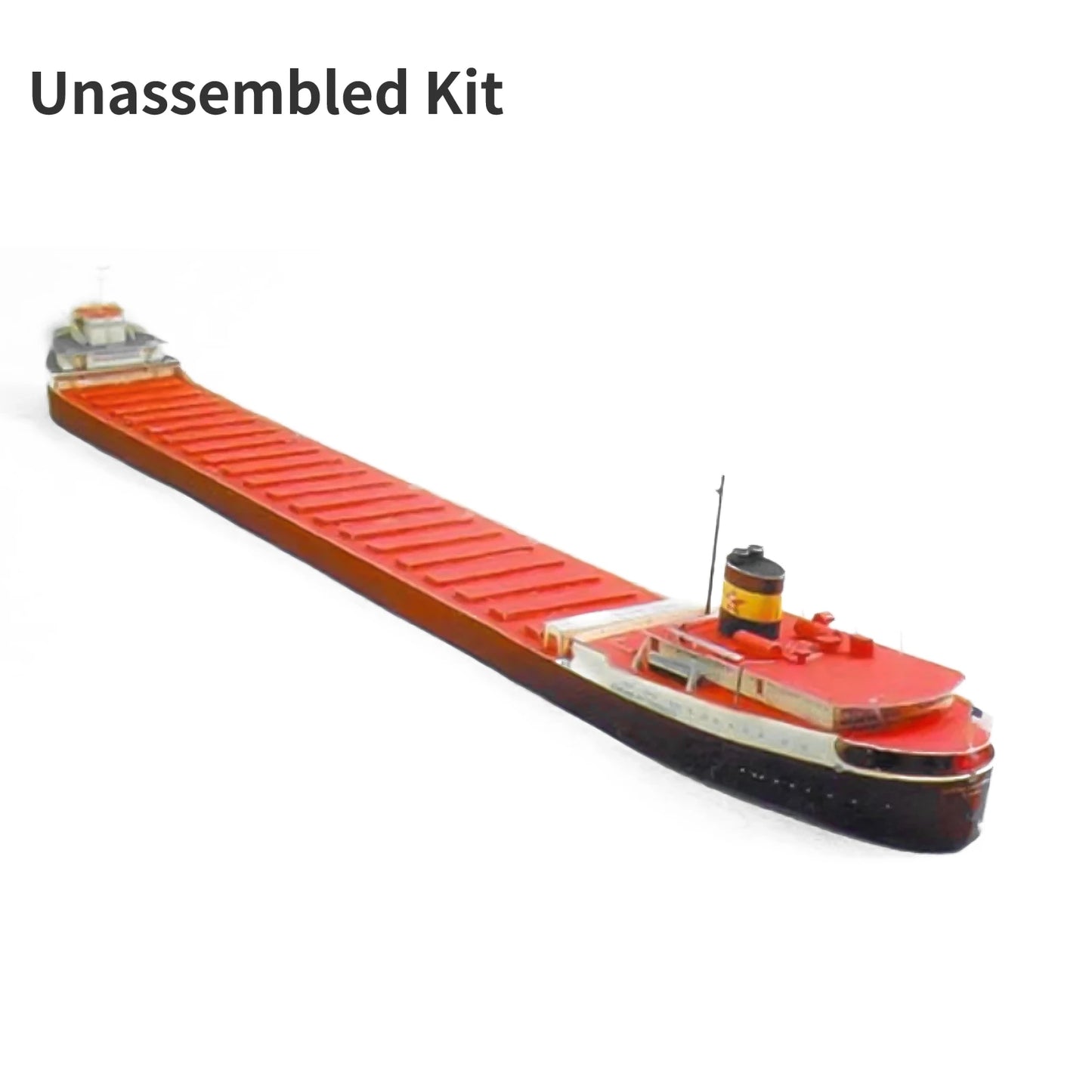 1Set 1/400 Scale American Great Lakes Freighter The SS Edmund Fitzgerald Ore Carrier Ship Paper Models Unassembled Kit Handcraft