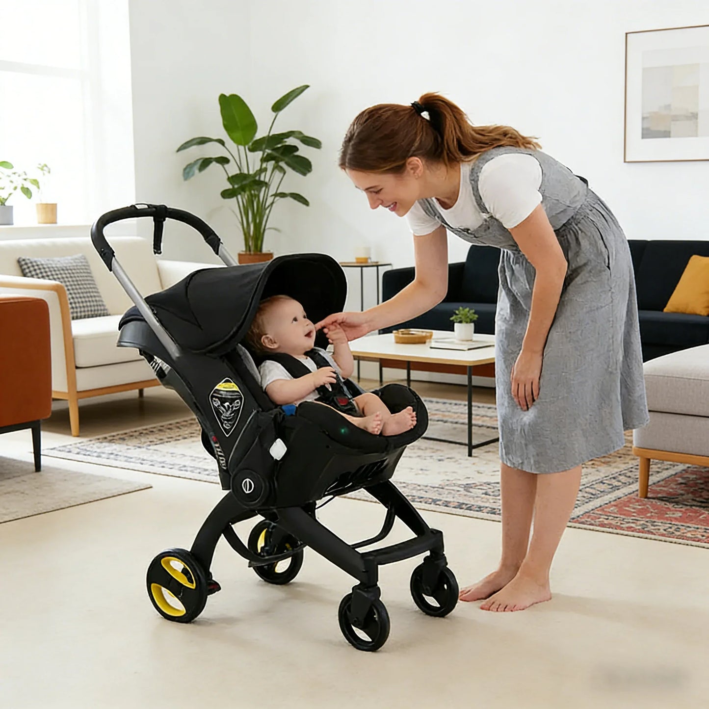Baby Stroller For Newborns Multi-Functional Travel Pram