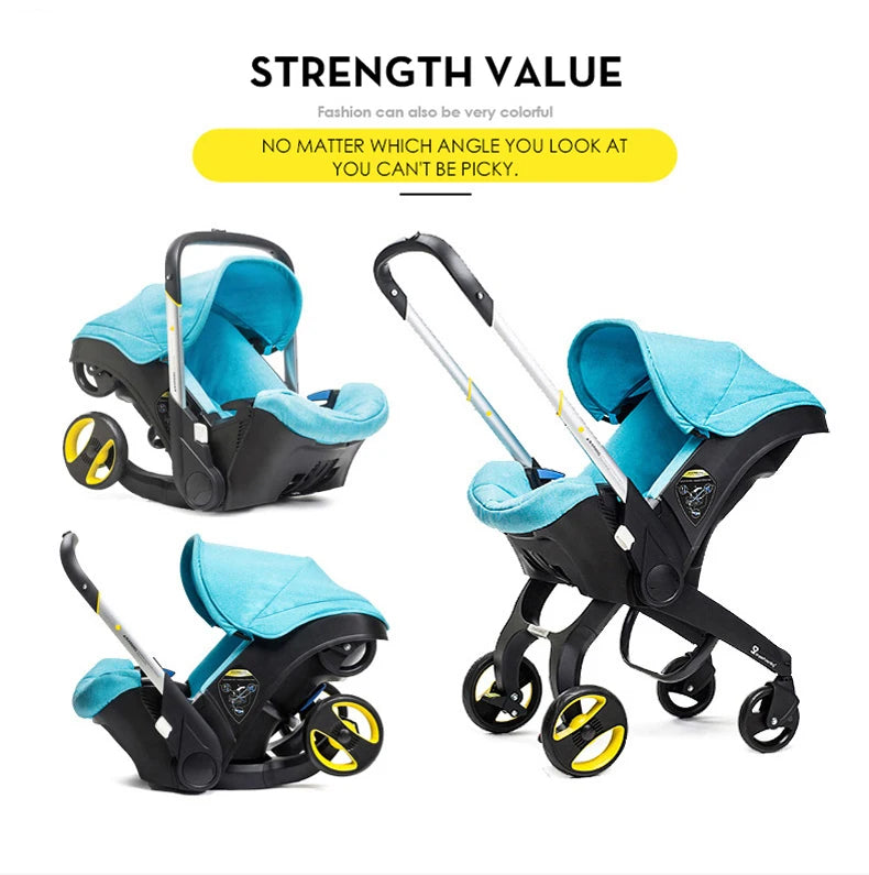 Baby Stroller For Newborns Multi-Functional Travel Pram