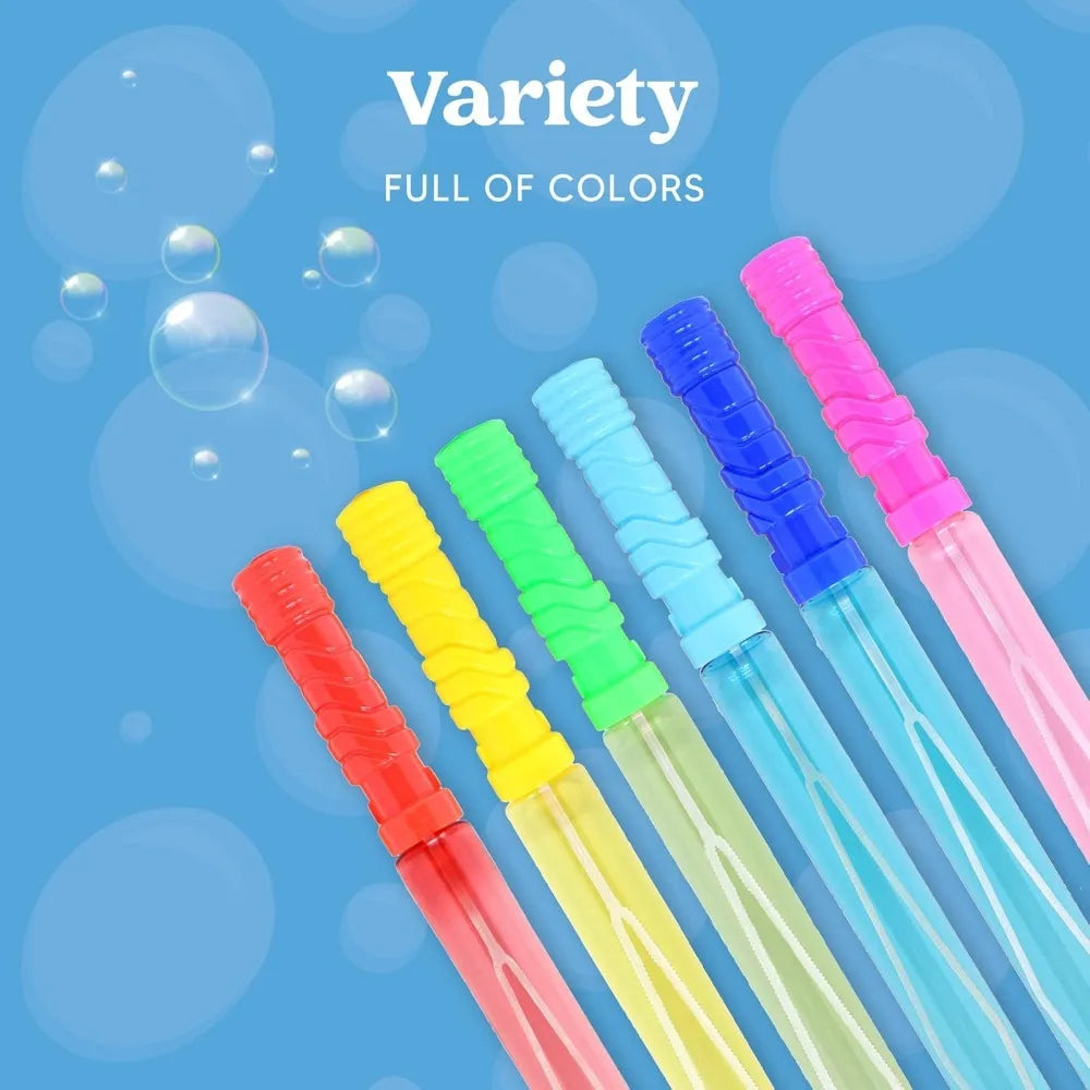 Joyfy Bubble Wands 24 Pack Outdoor Party Favors