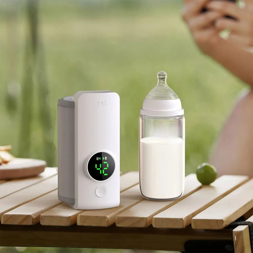 Portable Cordless Baby Bottle Warmer With Temperature Control