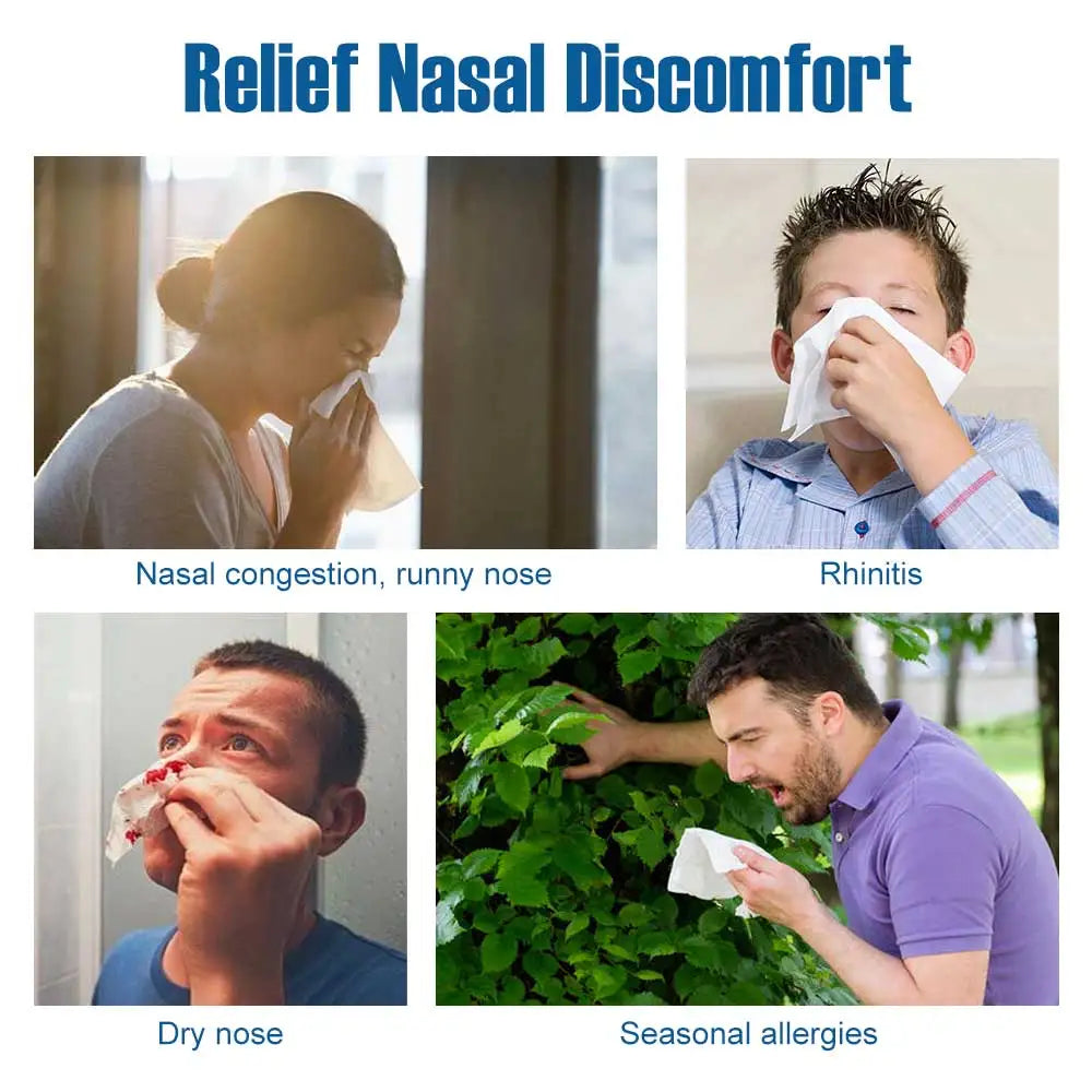 Manual Nasal Irrigation Rinse Bottle For Sinus Cleansing