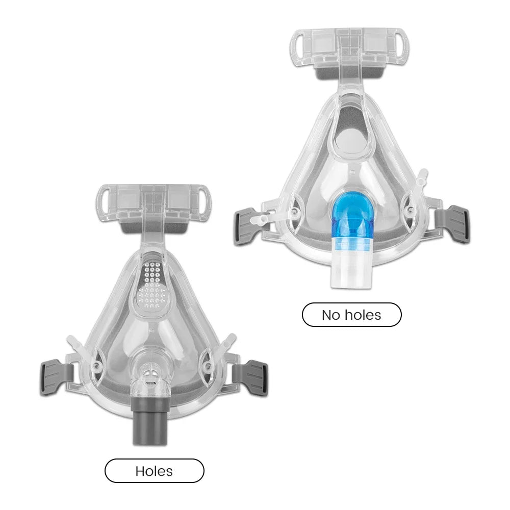 Mask for Apnea CPAP Auto Breathing Machine Sleep Nasal Full Face Mask with Headgear Anti Snoring Respirator Accessories