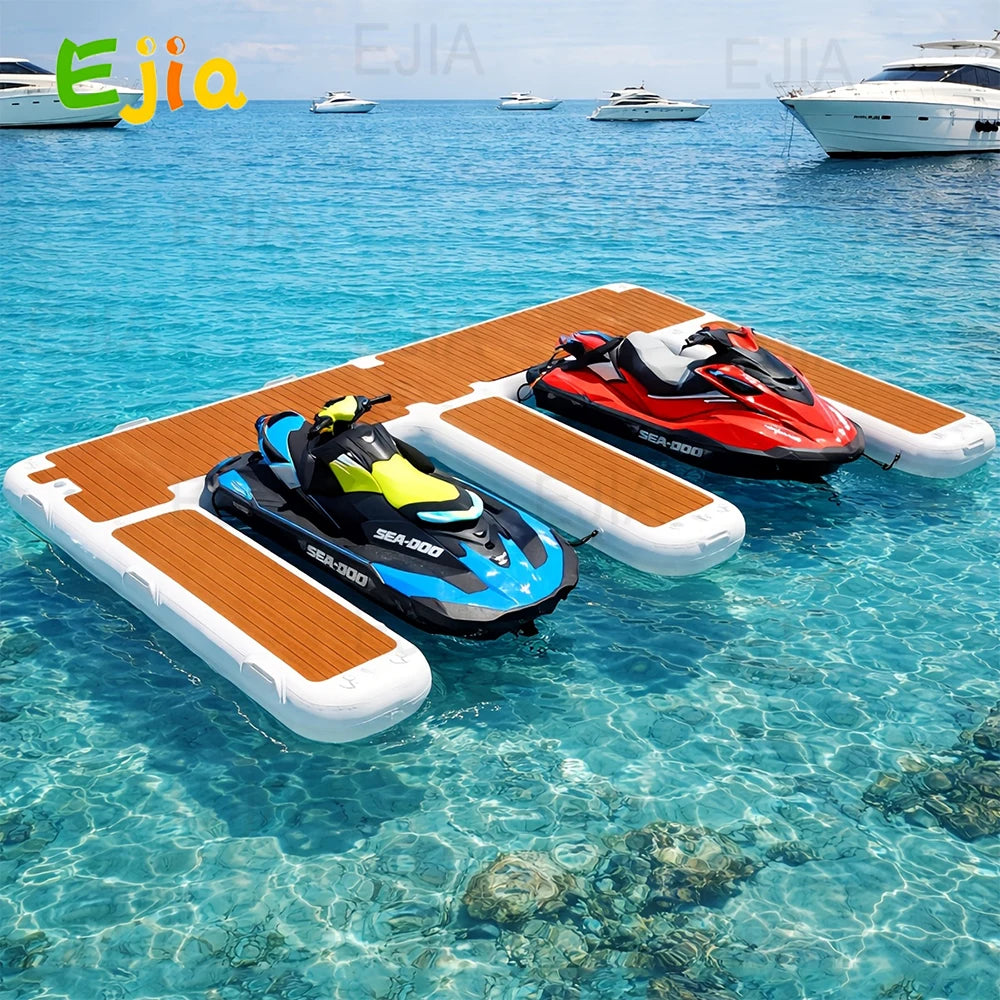 Ejia EVA Non Slip Inflatable Dock Platform For Jet Skis