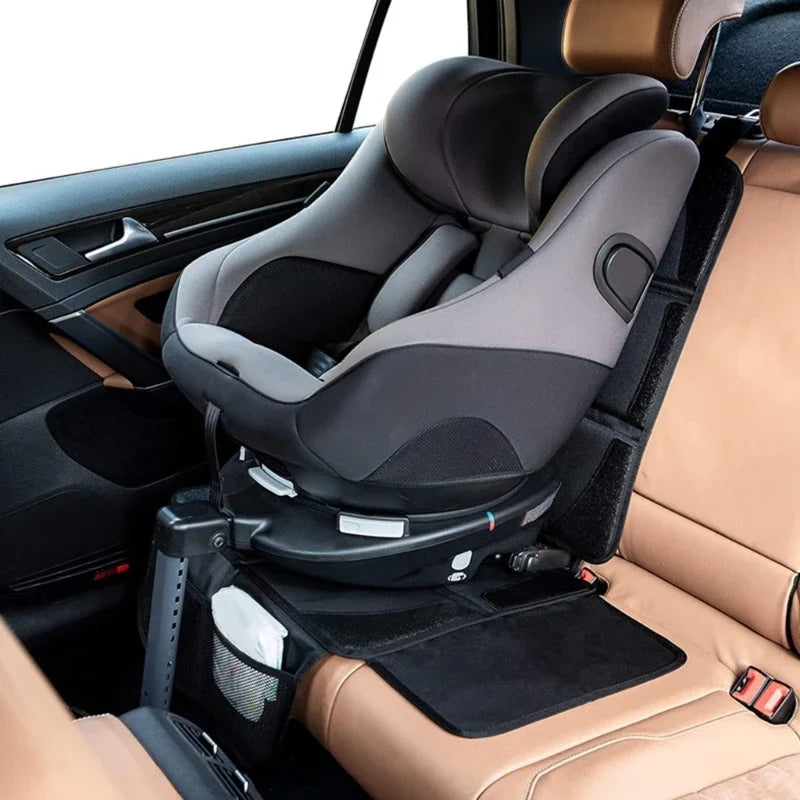 Universal Child Safety Seat Anti-Slip Anti-Scratch Mat Pads Waterproof Car Seat Protective Cover for-Baby Kid Protection
