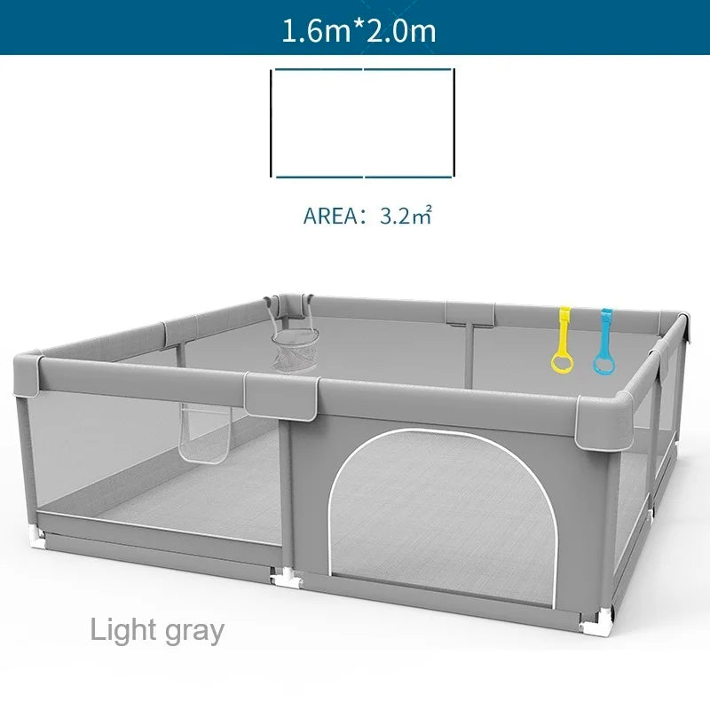 IMBABY Baby Playpen Corralito Playground With Safety Barrier Fence