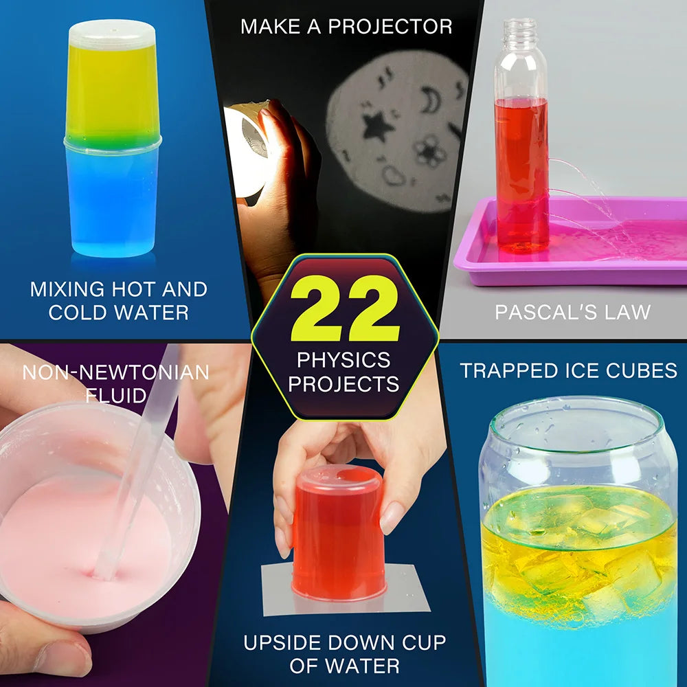 Science Kits for Kids 8+, 105 Experiments Educational Toy, Science Kits STEM Toys for Boys Girls Birthday Christmas Gift