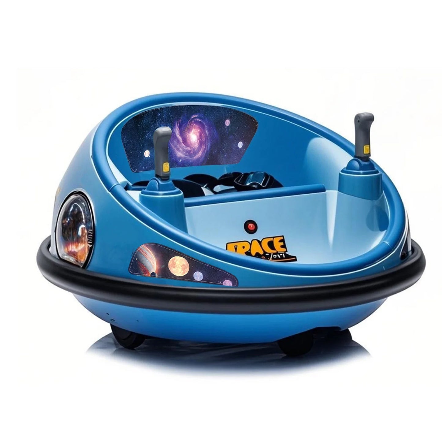 Ride on Electric Bumper Car for Kids Toddlers 12V 2-Speed 360° Spin with Remote Control Lights & Music for Boys & Girls Ages 1-5