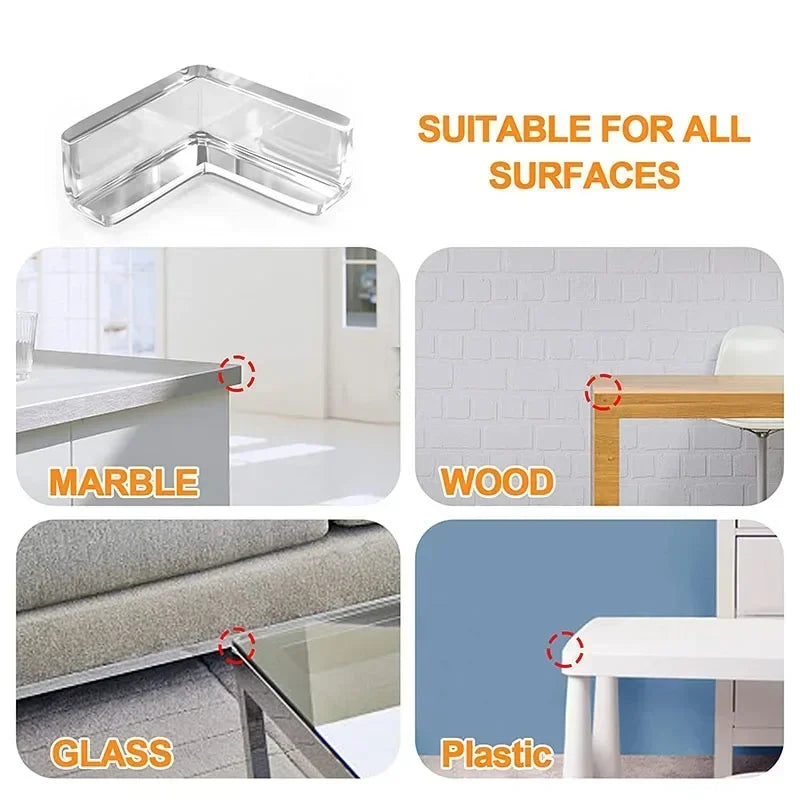 Table Edge Corner Guards For Children Anti Collision Baby Safety PVC