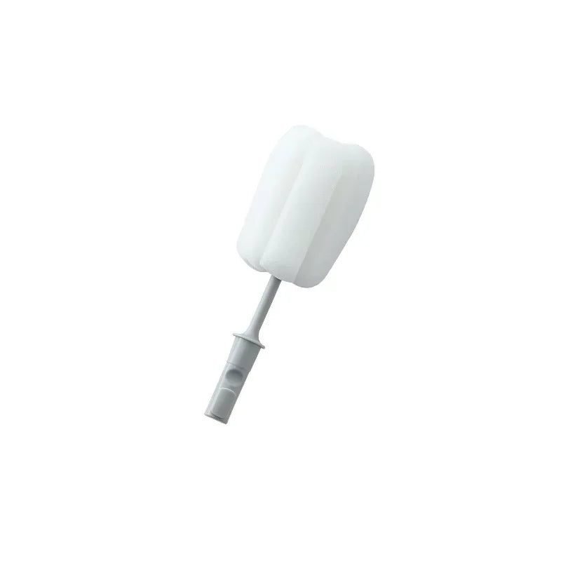 Removable Sponge Baby Bottle Brush For Easy Cup Cleaning