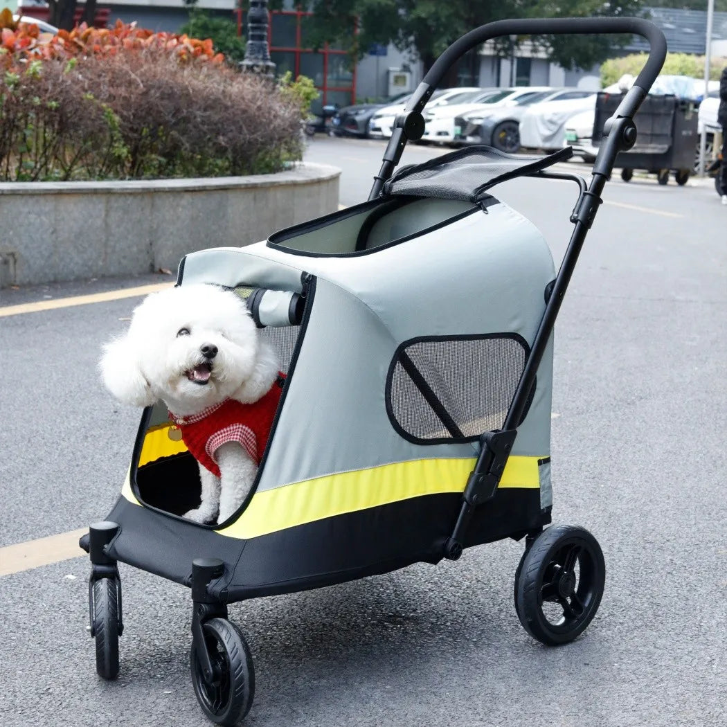 Bingopaw Portable Dual Entry All Terrain Pet Stroller