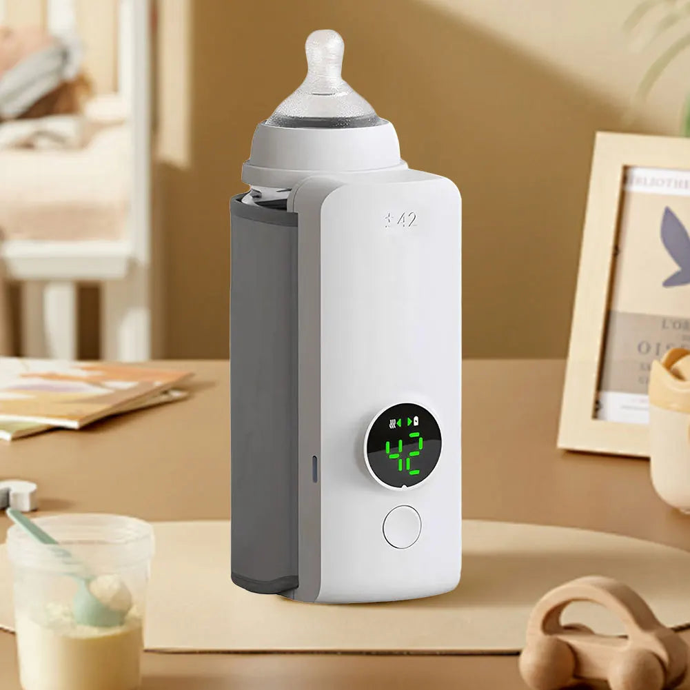 Portable Cordless Baby Bottle Warmer With Temperature Control
