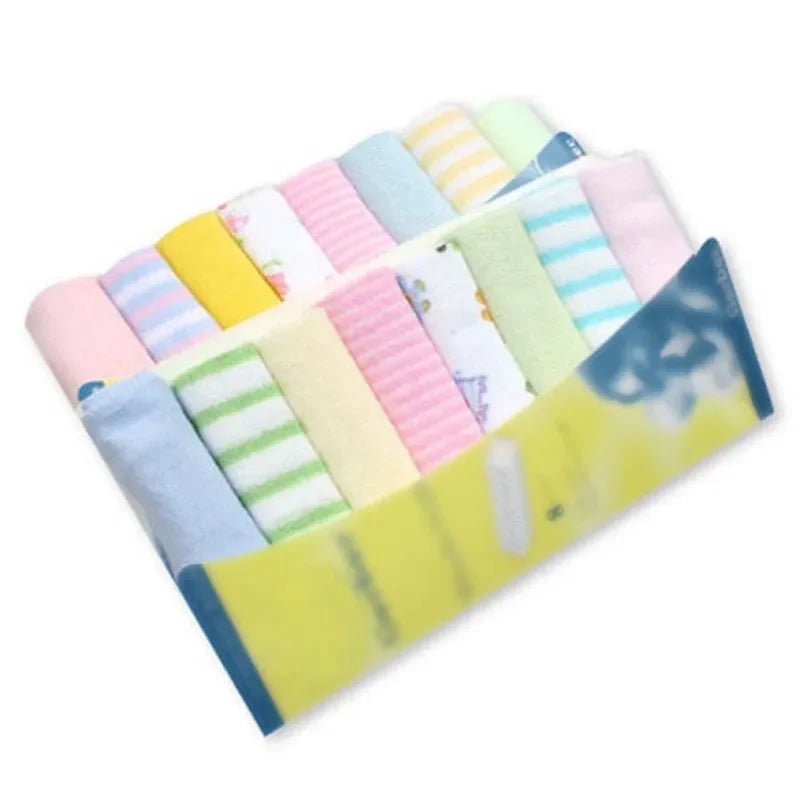 Soft Cotton Baby Towels and Washcloths Set For Newborns