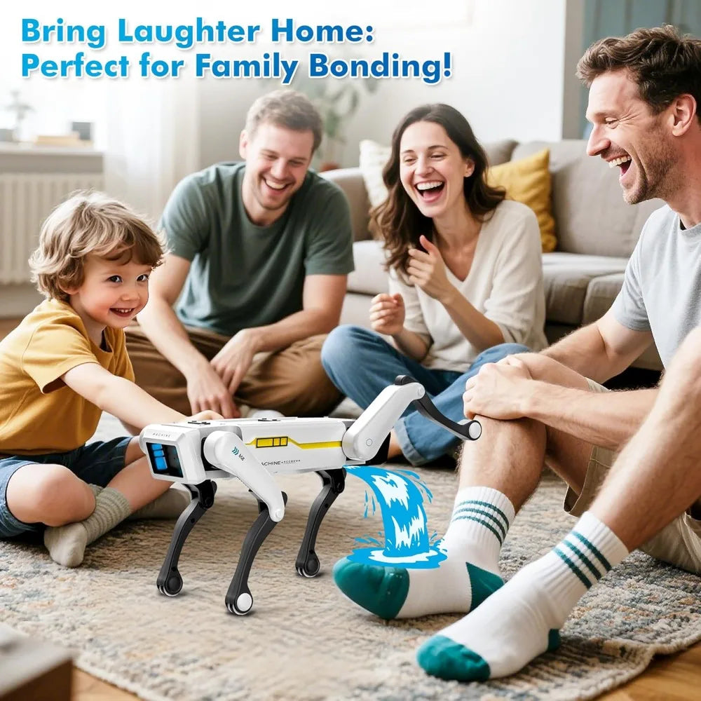 Smart Robot Dog - Interactive STEM Pet with Voice Control, 30+ Actions & APP Programming, Durable Design for Age 6+ (iOS/Android)