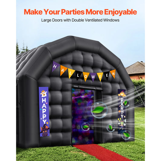 SucceBuy Inflatable Outdoor Party Tent With Air Blower