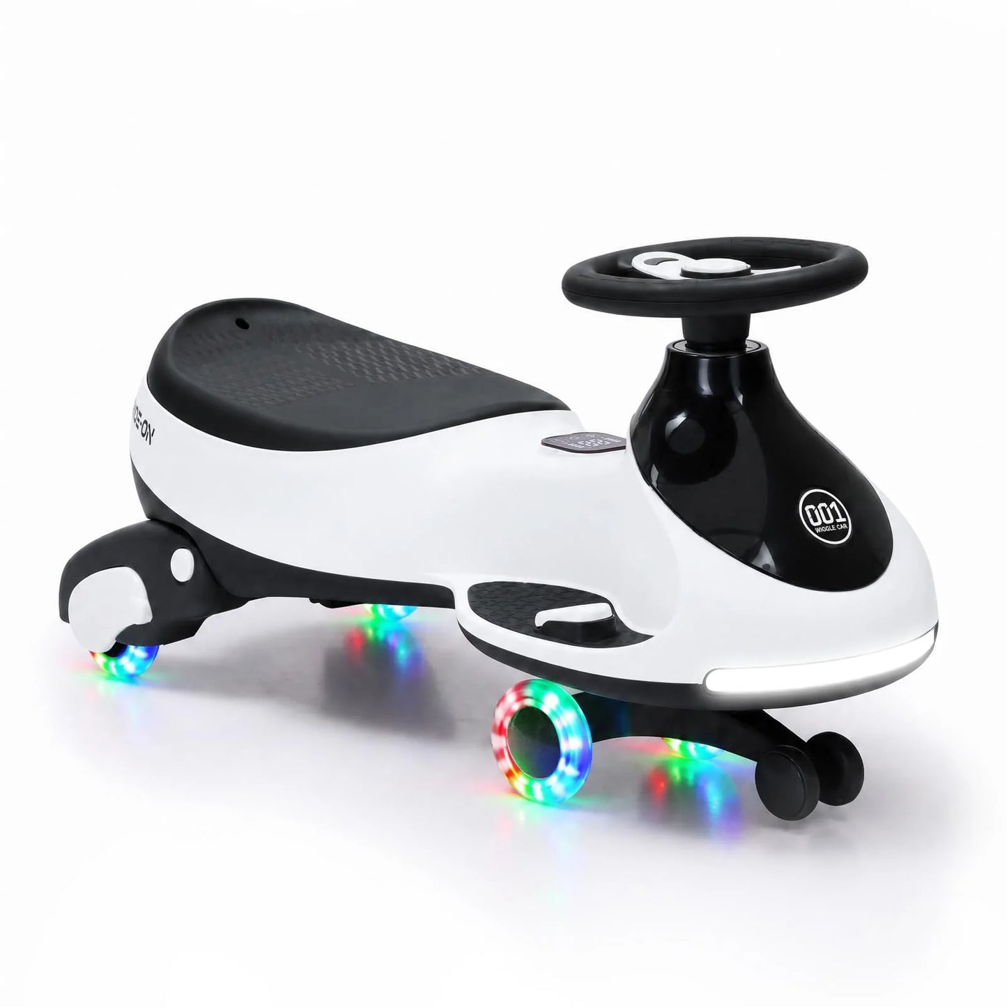 Ride On Electric Wiggle Car For Kids 12V 2-In-1 Indoor