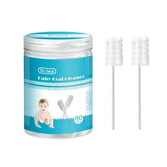 Baby Oral Cleaning Sticks Disposable Gauze Toothbrush For Newborn Care