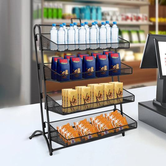 4-Tier Storage & Display Rack