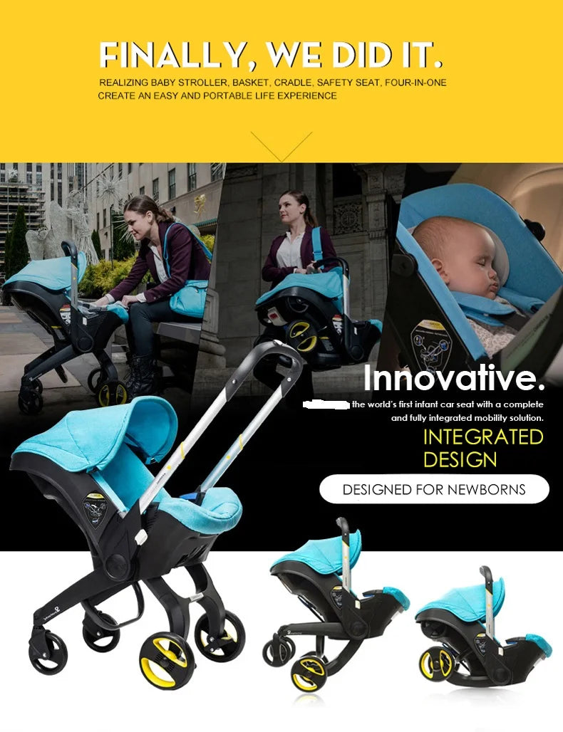 Baby Stroller For Newborns Multi-Functional Travel Pram